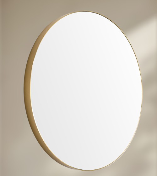 Miroir de salle de bain doré 60 cm - BRISE